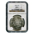 Certified Morgan Silver Dollar 1880-S MS63 NGC
