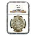 Certified Morgan Silver Dollar 1883 MS63 NGC