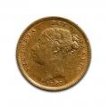 Great Britain Half Sovereign Gold 1883 VF