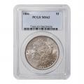 Certified Morgan Silver Dollar 1886 MS63 PCGS