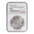 Certified Morgan Silver Dollar 1887 Top 100 VAM-12A MS64 NGC