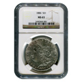Certified Morgan Silver Dollar 1888 MS63 NGC