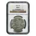 Certified Morgan Silver Dollar 1890 MS64 NGC