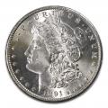 Morgan Silver Dollar Uncirculated 1891-S