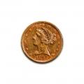 $5 Gold Liberty 1892 XF