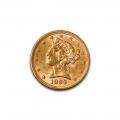 $5 Gold Liberty 1893 XF