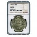 Certified Morgan Silver Dollar 1896-O AU58 NGC