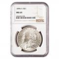 Certified Morgan Silver Dollar 1896-S MS63 NGC