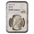 Certified Morgan Silver Dollar 1899-O MS65+ NGC