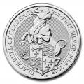 2018 2 oz British Silver Queenâ€™s Beast Black Bull Coin (BU)