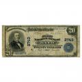 1902 $20 National Banknote Bath ME Charter #2743 VG