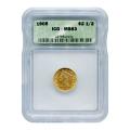 Certified $2.5 Gold Liberty 1905 MS63 ICG