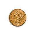 $5 Gold Liberty 1905-S XF