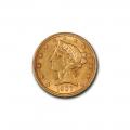 $5 Gold Liberty 1907-D XF