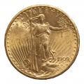 $20 Gold Saint Gaudens 1909-S Uncirculated