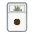 Certified Lincoln Cent 1909 VDB MS66RD NGC