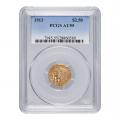 Certified US Gold $2.5 Indian 1913 AU55 PCGS