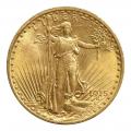 $20 Gold Saint Gaudens 1915 AU