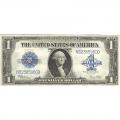 1923 $1 large size silver certificate XF