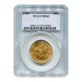 Certified US Gold $10 Indian 1932 MS63 PCGS