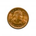 Peru 1/5 libra gold 1906-1969