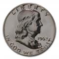 Proof Franklin Half Dollar 1962