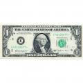 1963B $1 Barr STAR Federal Reserve Note UNC