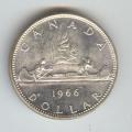 Canada 1965-1966 silver dollar