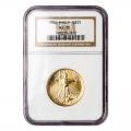 Certified American $25 Gold Eagle 1986 MS70 NGC