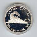 Canada 1986 silver dollar Vancouver
