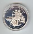 Canada 1990 silver dollar Kelsey