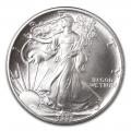 1991 1 oz Silver American Eagle BU