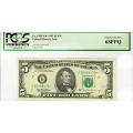 1995 $5 STAR Federal Reserve Note UNC68 PPQ PCGS