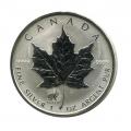 1999 Canada 1 oz. Silver Maple Leaf Reverse Proof Rabbit Privy Mark