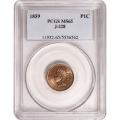 Certified Indian Head Cent Pattern 1859 J-228 MS65 PCGS