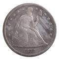 Seated Liberty Dollar 1872 VG