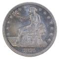 U.S. Trade Dollar 1876 XF Cleaned