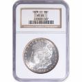 Certified Morgan Silver Dollar 1878-CC MS63 NGC Toned Rim