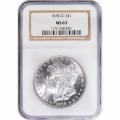 Certified Morgan Silver Dollar 1878-CC MS63 NGC