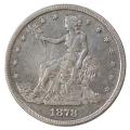 U.S. Trade Dollar 1878-S VF cleaned