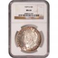 Certified Morgan Silver Dollar 1879-S MS65 NGC toning 