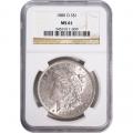 Certified Morgan Silver Dollar 1880-O MS61 NGC