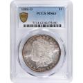 Certified Morgan Silver Dollar 1880-O MS63 PCGS (A)