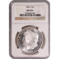 Certified Morgan Silver Dollar 1880-S MS65* NGC
