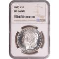 Certified Morgan Silver Dollar 1880-S MS66DPL NGC