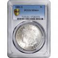 Certified Morgan Silver Dollar 1881-S MS66+ PCGS 