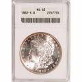Certified Morgan Silver Dollar 1882-S MS63 ANACS