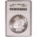 Certified Morgan Silver Dollar 1887 MS64 DMPL ANACS