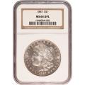 Certified Morgan Silver Dollar 1887 MS64 DPL NGC