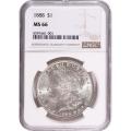 Certified Morgan Silver Dollar 1888 MS66 NGC